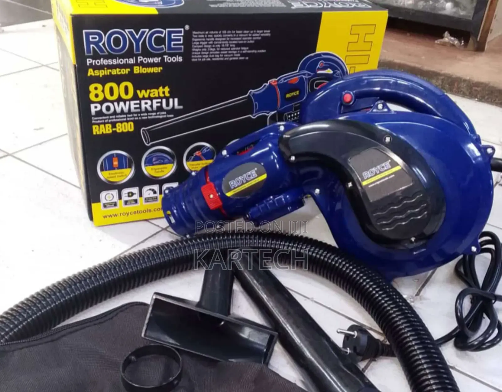 Royce Corded Electric Blower 800W