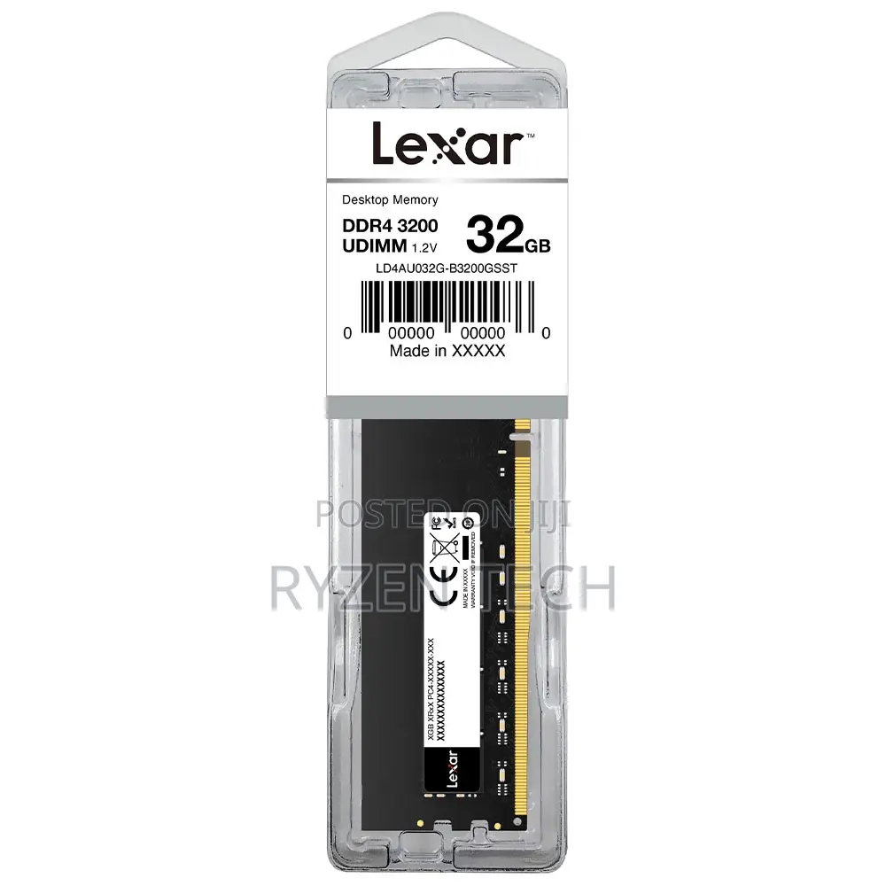 Lexar Desktop Ram Ddr4 32gb 3200