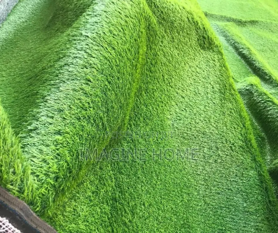 Green Grass Carpet at Restaurant Decor