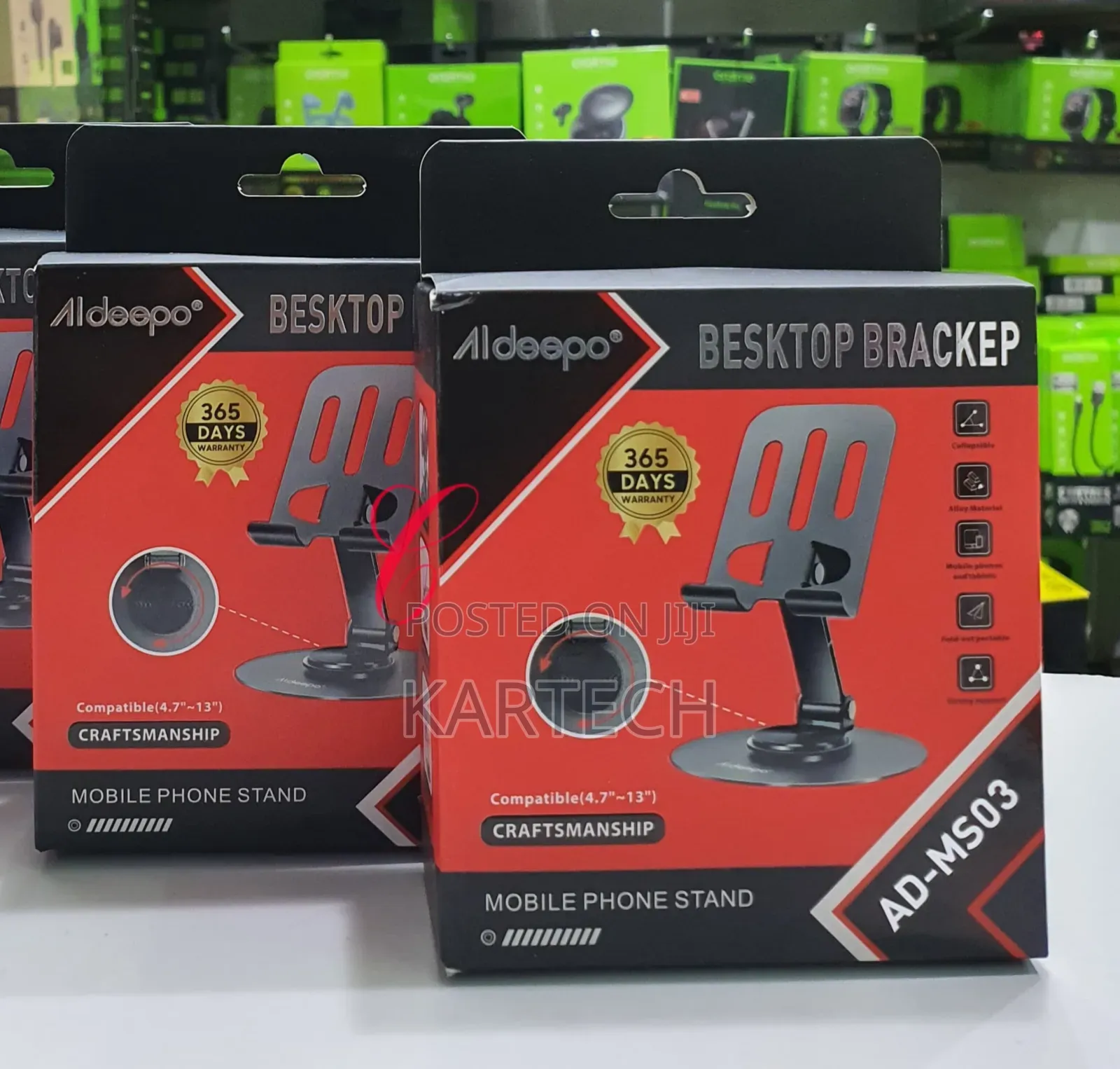 Aldeepo AD-MS03 Alloy Mobile Phone Stand