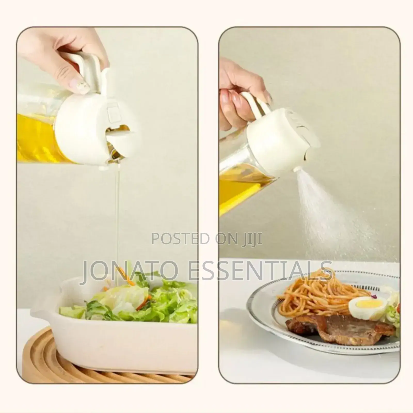 2 in 1 Pour and Spray Oil Bottle, Oil Sprayer