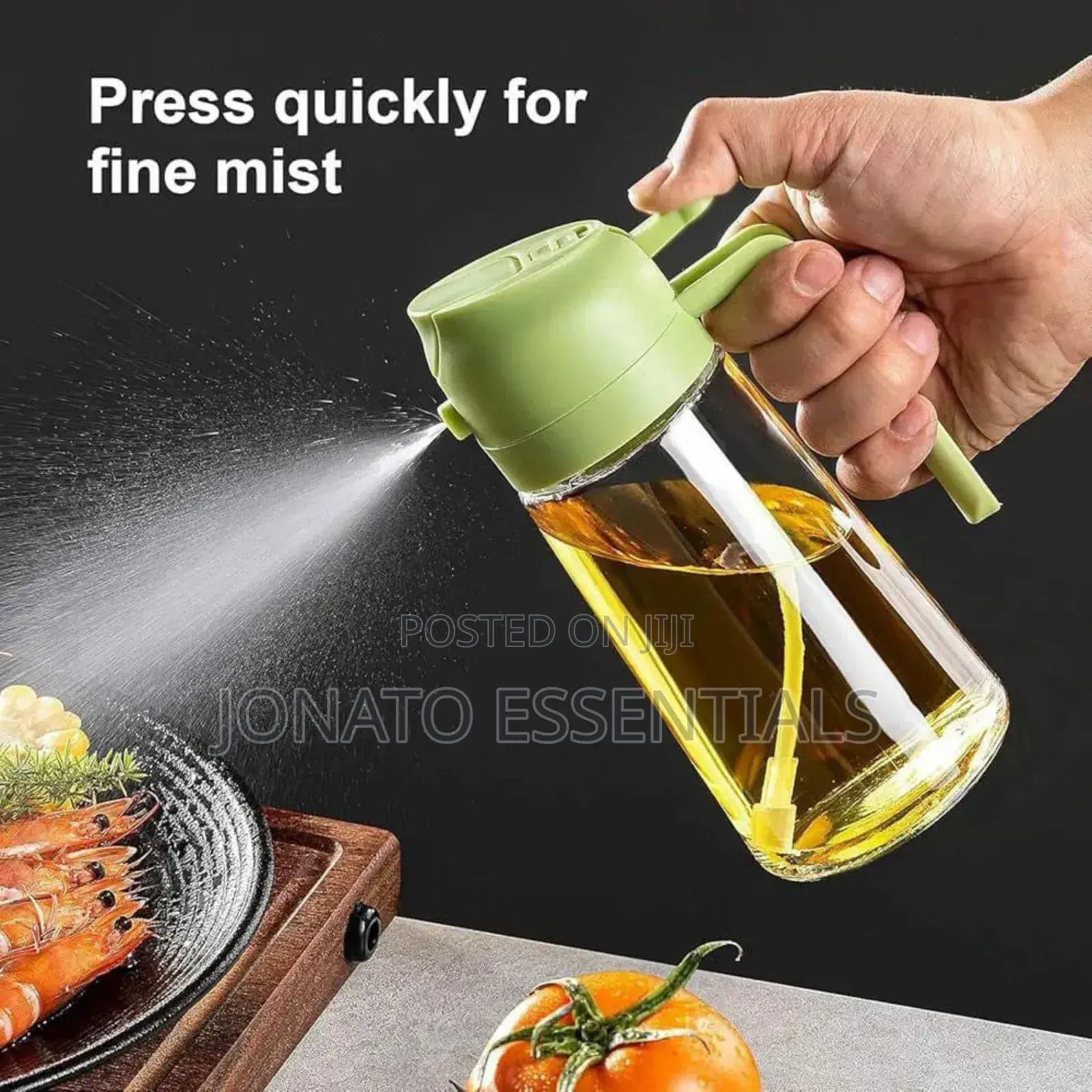 2 in 1 Pour and Spray Oil Bottle, Oil Sprayer