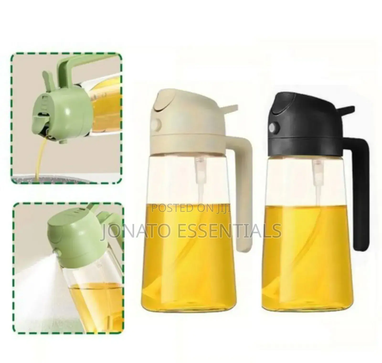2 in 1 Pour and Spray Oil Bottle, Oil Sprayer