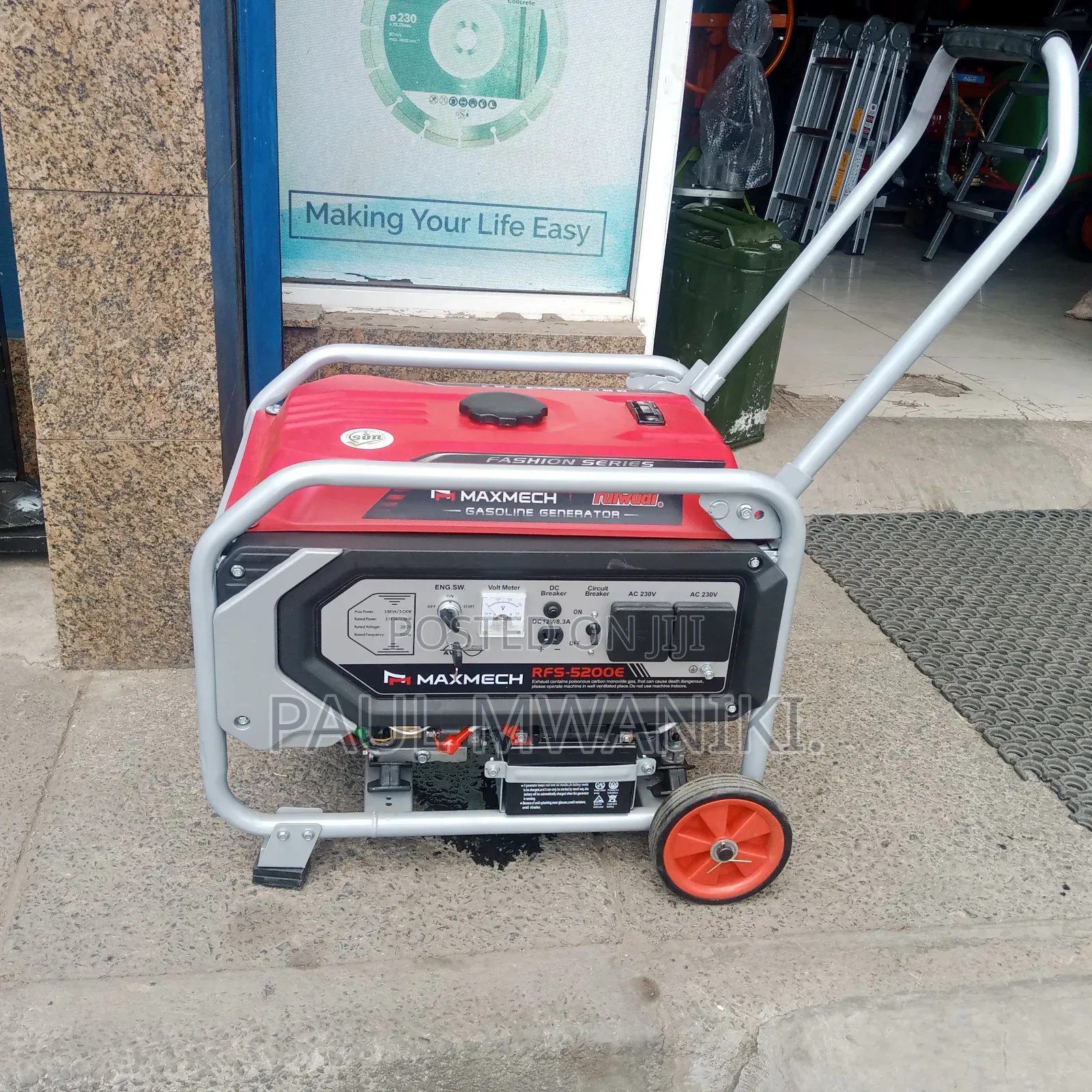 Maxmech Rfs 5200 Petrol Generator