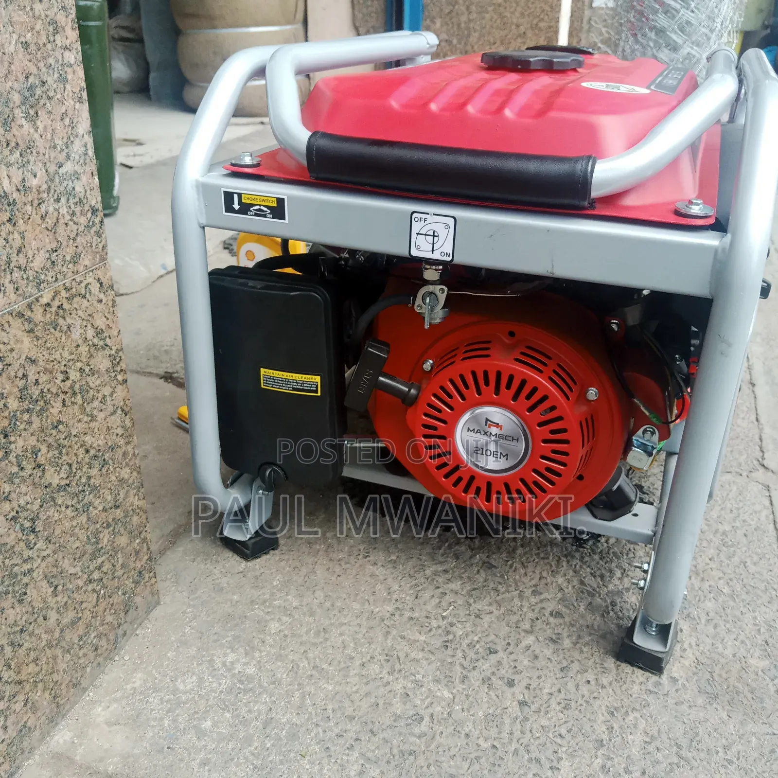 Maxmech Rfs 5200 Petrol Generator