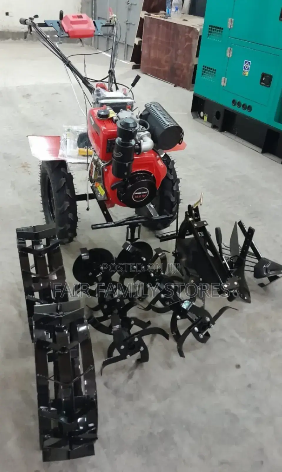 16 Hp Power Tiller Walking Tractor