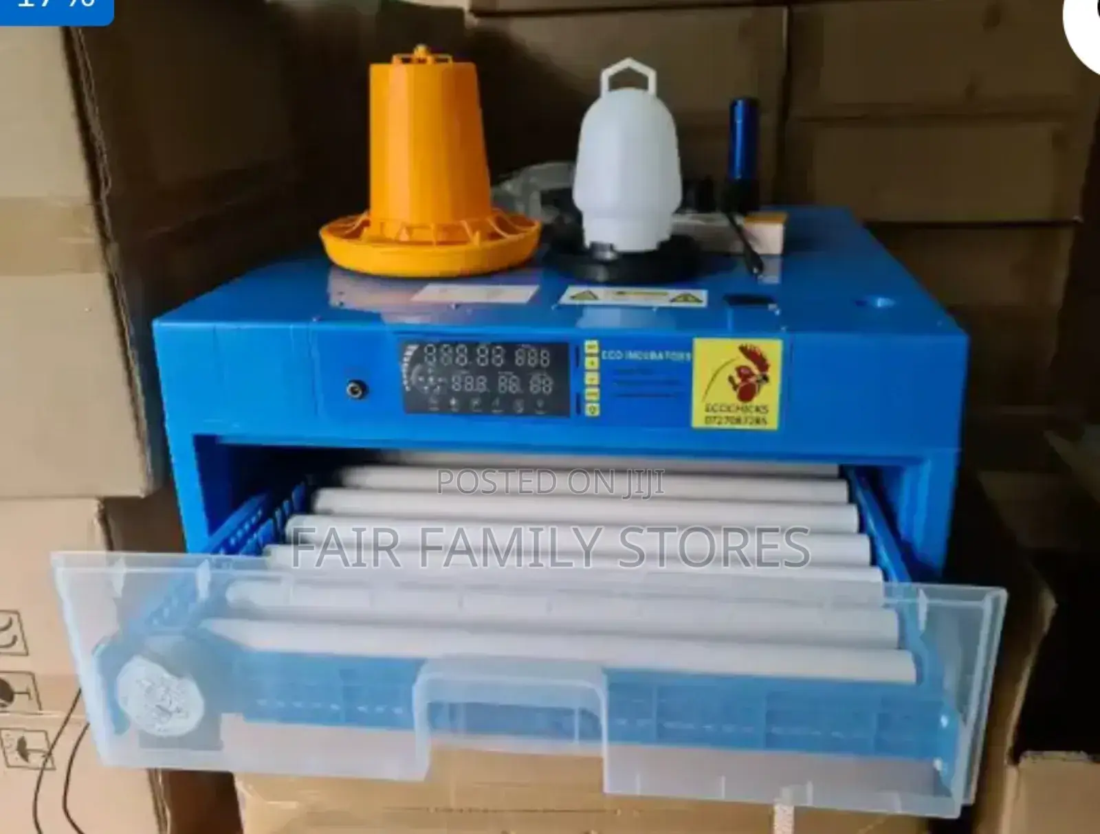 Hatching Incubator for 64 Eggs