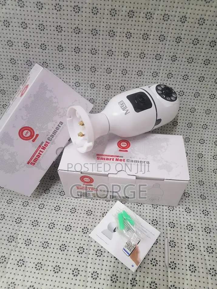 PTZ Dual Lens Camera V380 Bulb Affordable