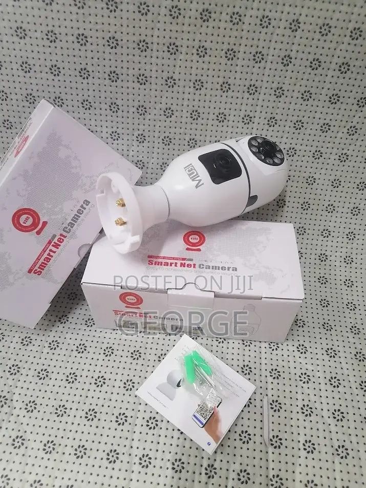 Double V380 Rotating Camera
V380 PTZ Bulb Wifi