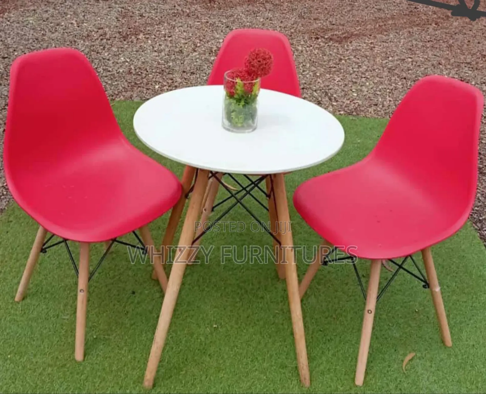 Balcony Dining Set (Eames Table Chairs)