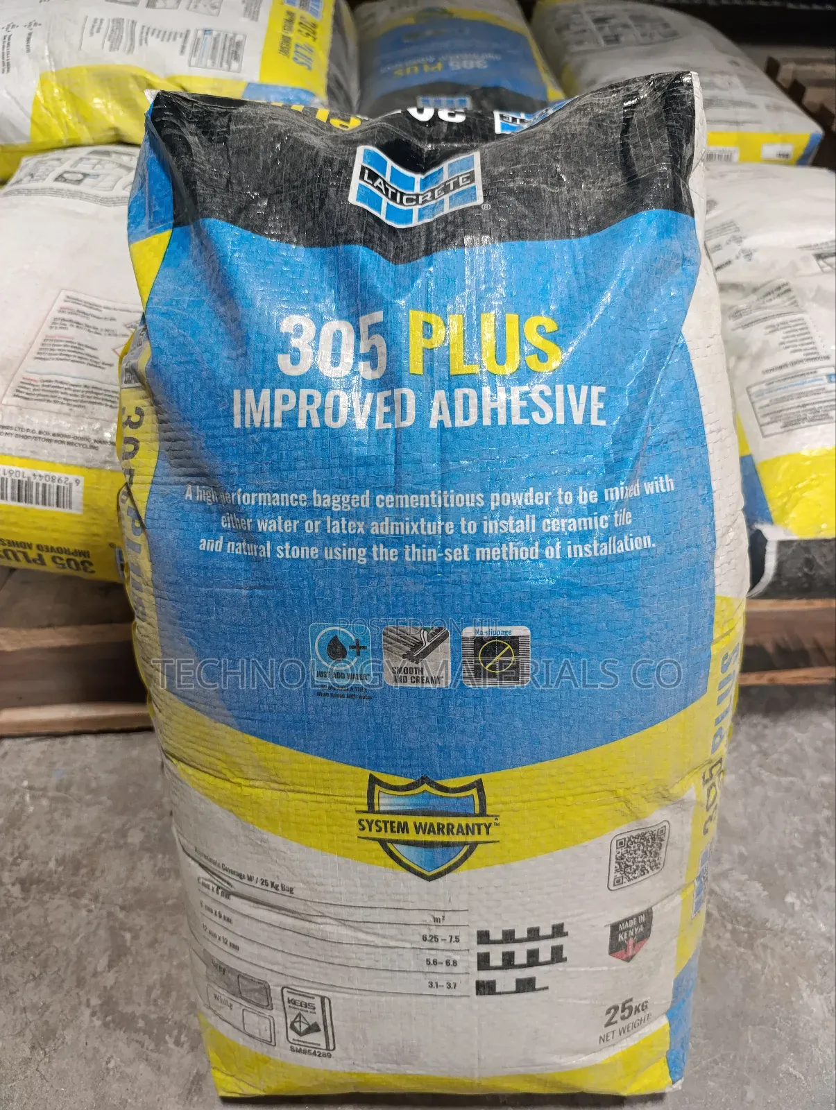 305 PLUS Improved Adhesive(25kgs)