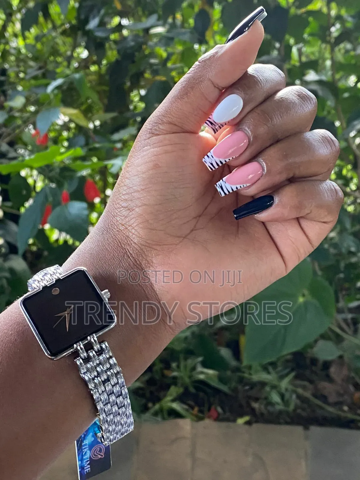 Silver Tiktime Ladies Watch