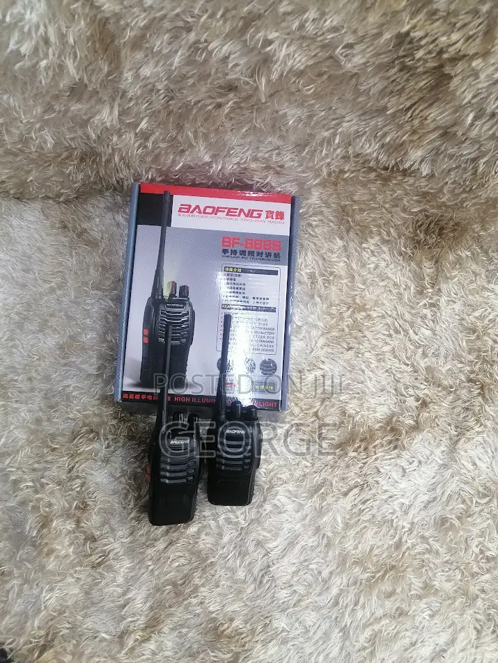 Baofeng 2 Pieces Bf-888s 3-5km Walkie Talkie Radio"