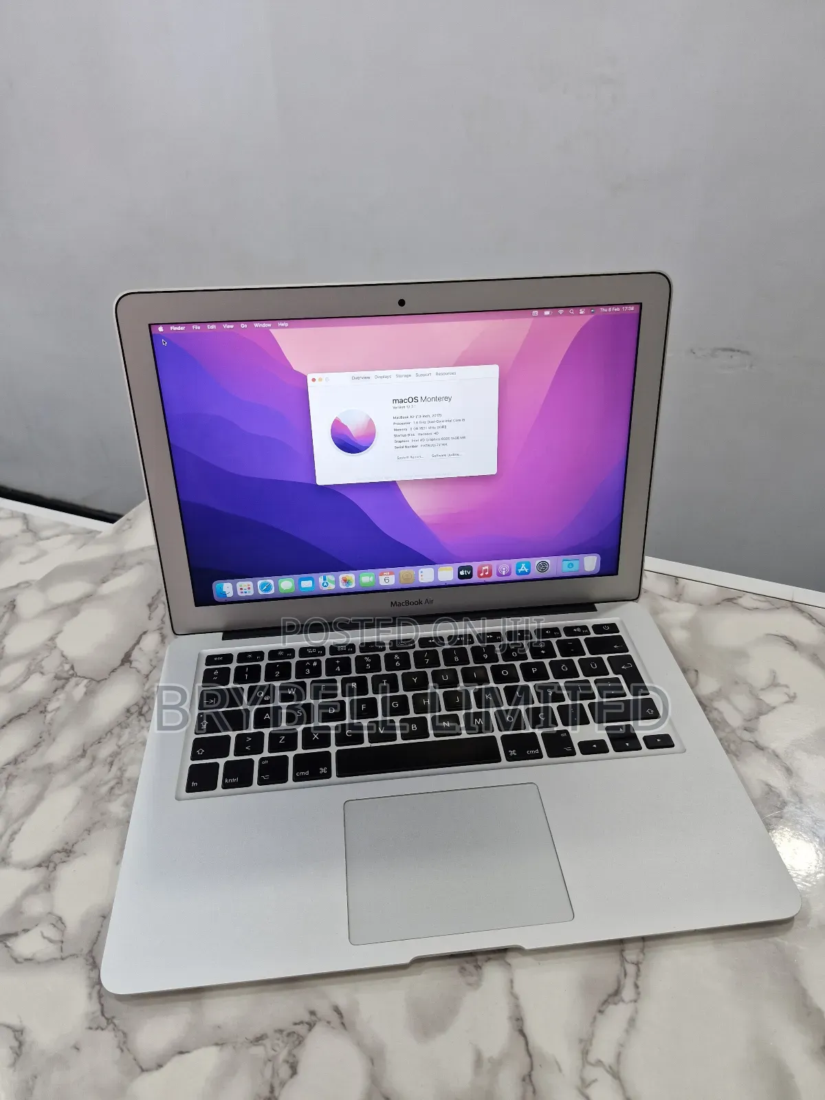 Laptop Apple MacBook Air 8GB Intel Core I5 SSD 128GB