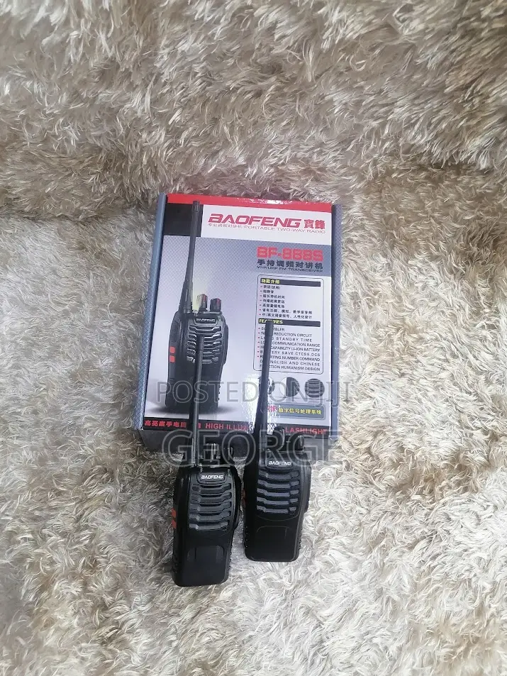 Portable Baofeng 2 Pieces Bf-888s 3-5km Walkie Talkie