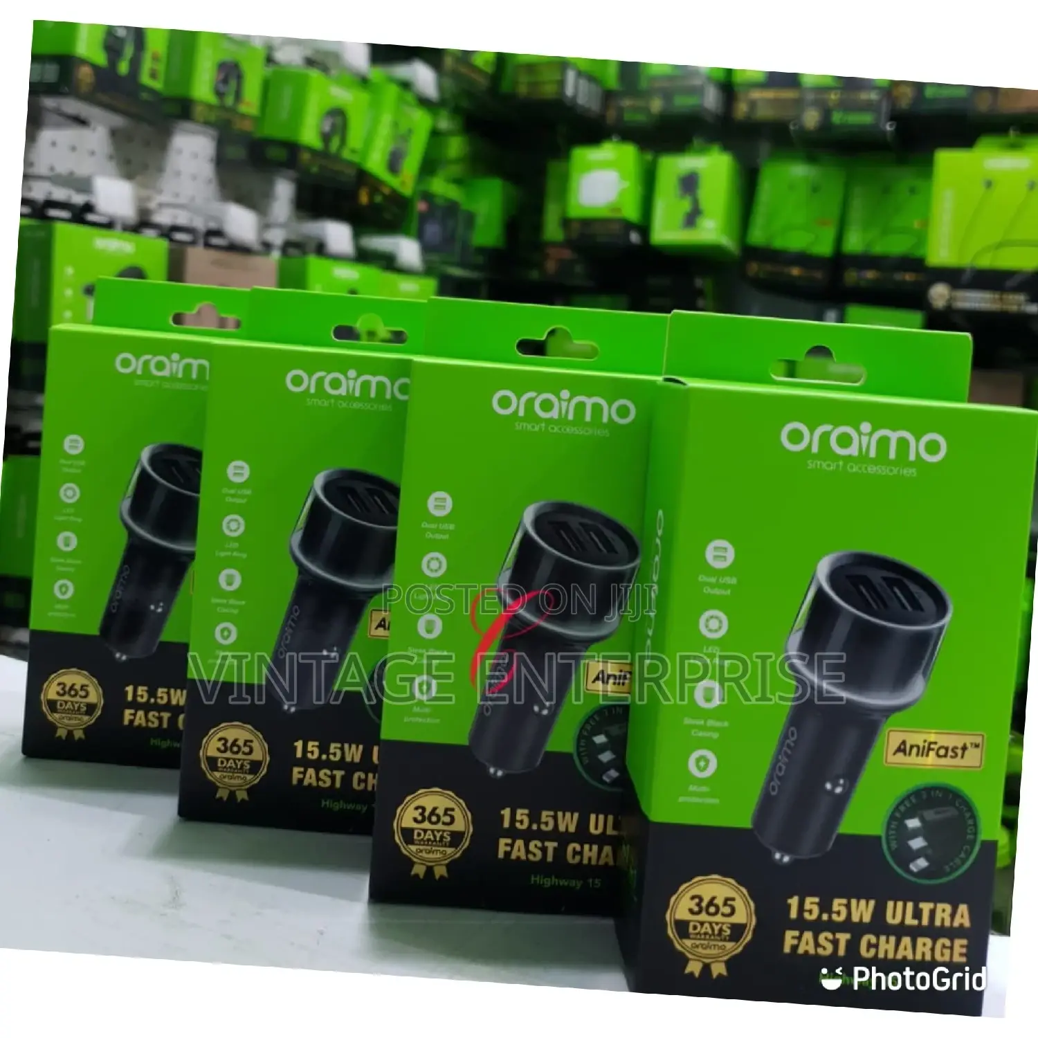 Oraimo Highway Ultra Fast Car Charger