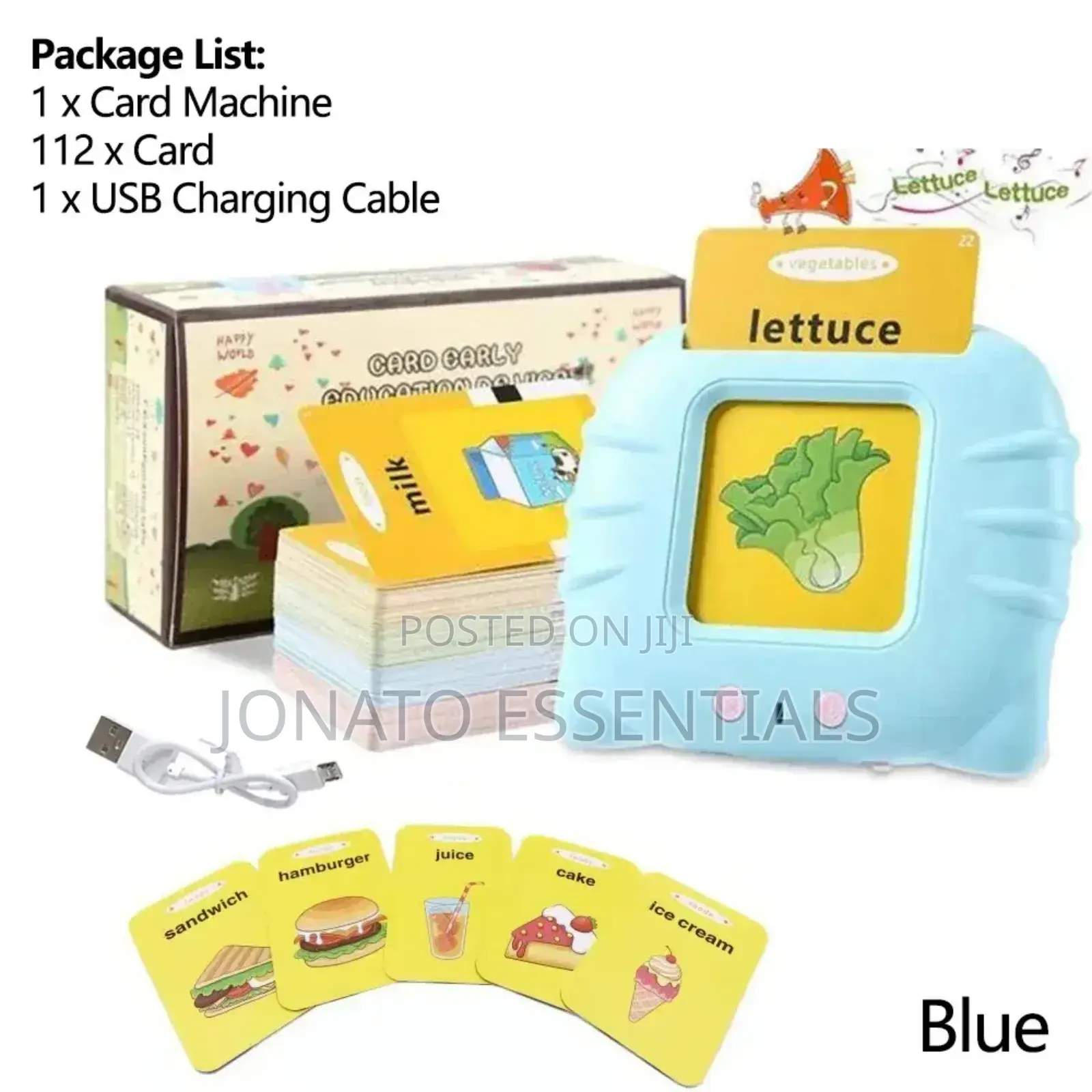 Talking Flash Card Learning Toy, Card Machine