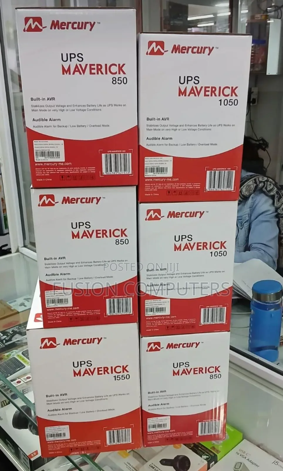 Mercury Maverick 1550 Ups Offline 1550va/ Universal Socket