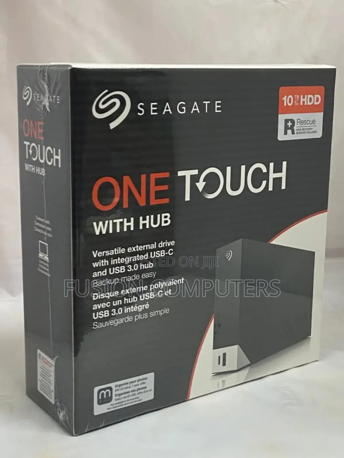 Seagate One Touch Hub 10tb External Hard Drive HDD