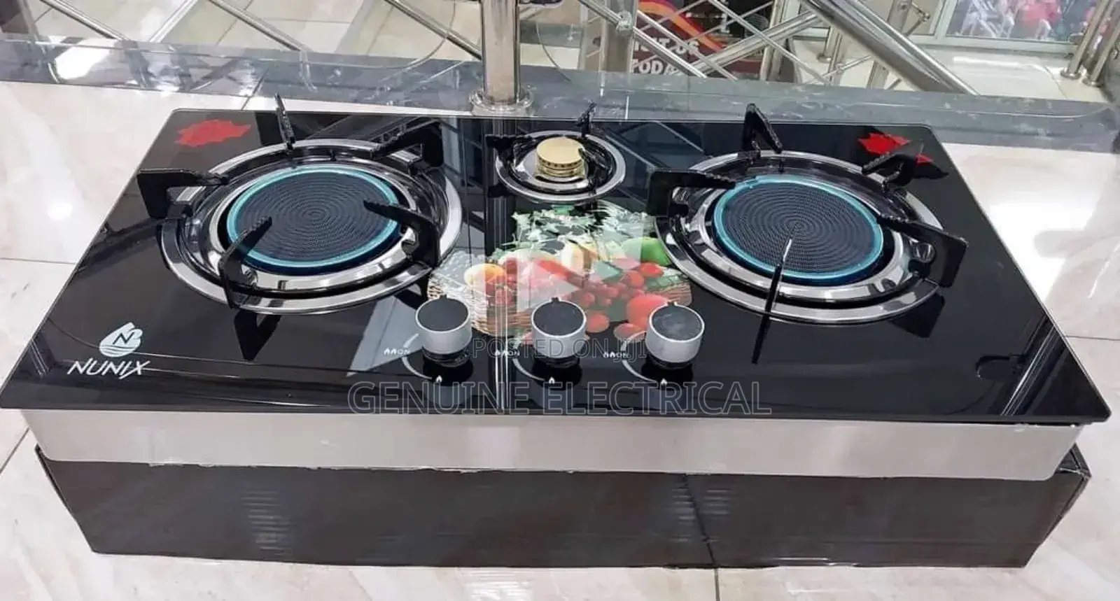 Cooker Nunix Infrared 3 Burner Table To