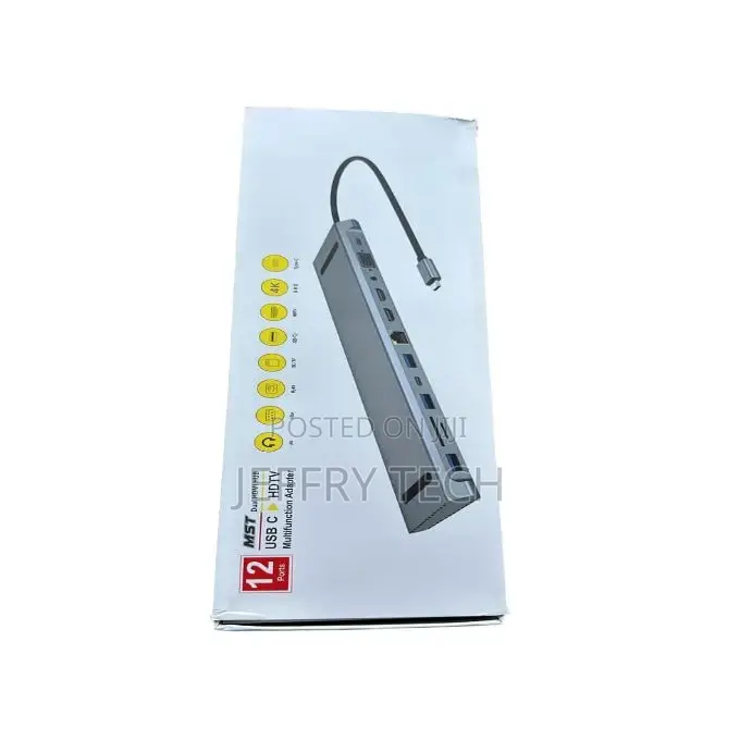 USB Type-C to HDTV Multifunction Adapter 12 in 1 Hub