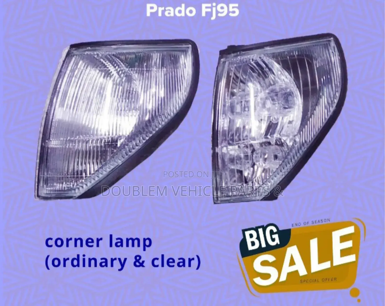 Corner Lamp/Cornerlamp Toyota Prado Fj95 Ordinary And Clear