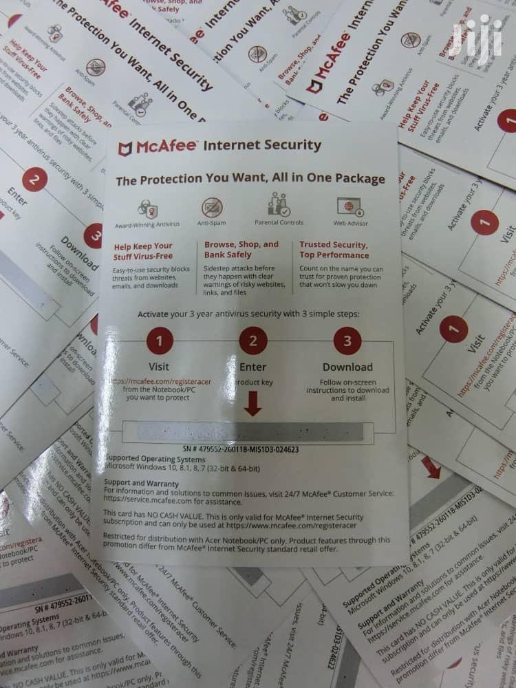 Mcafee Internet Security 1 User