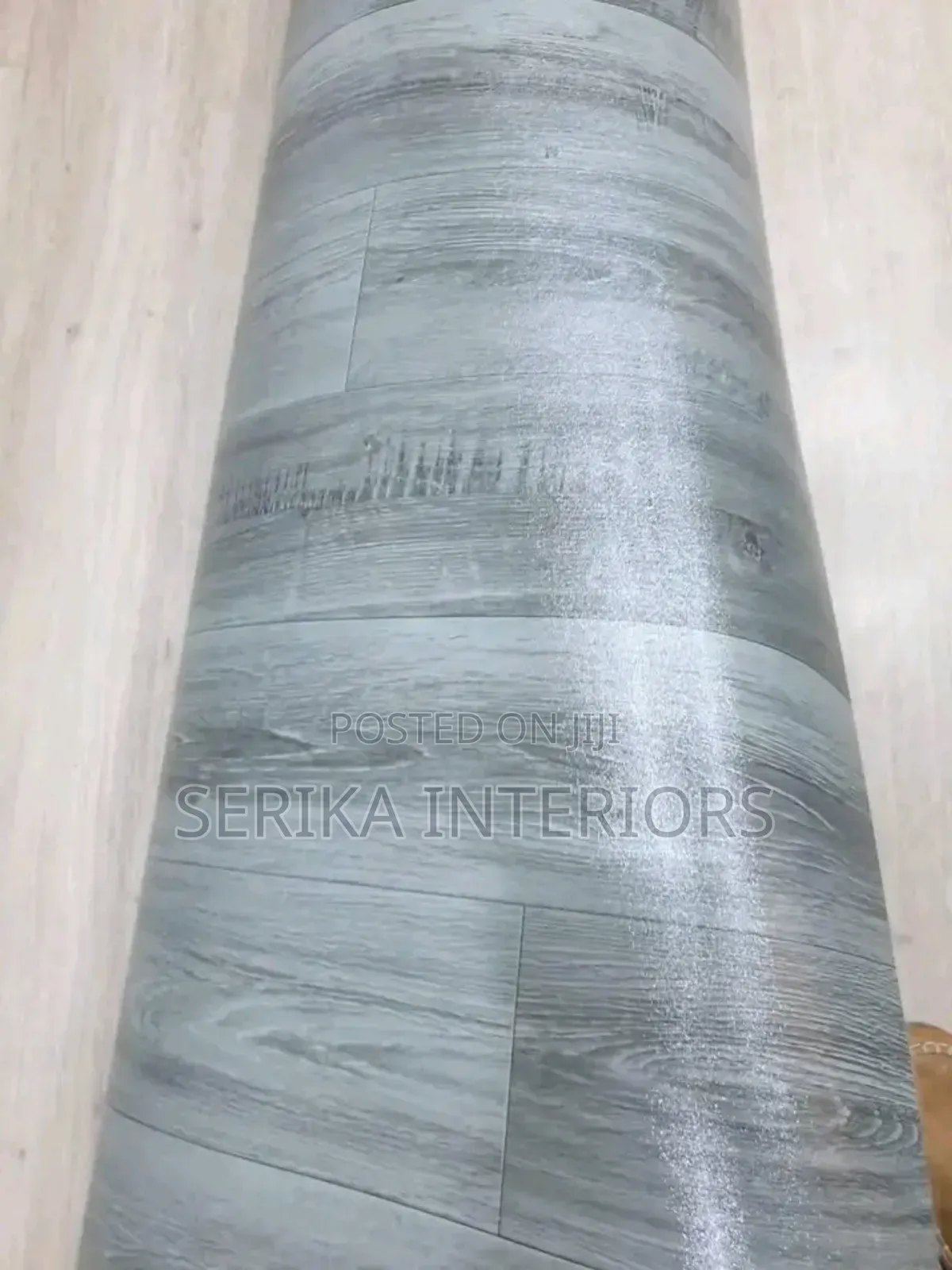 Grey Mkeka Ya Mbao Vinyl Flooring Mkeka