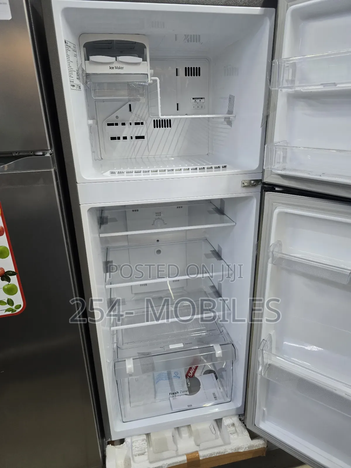 Lg Gl-C252slbb Top Mount Freezer Fridge, 234 L