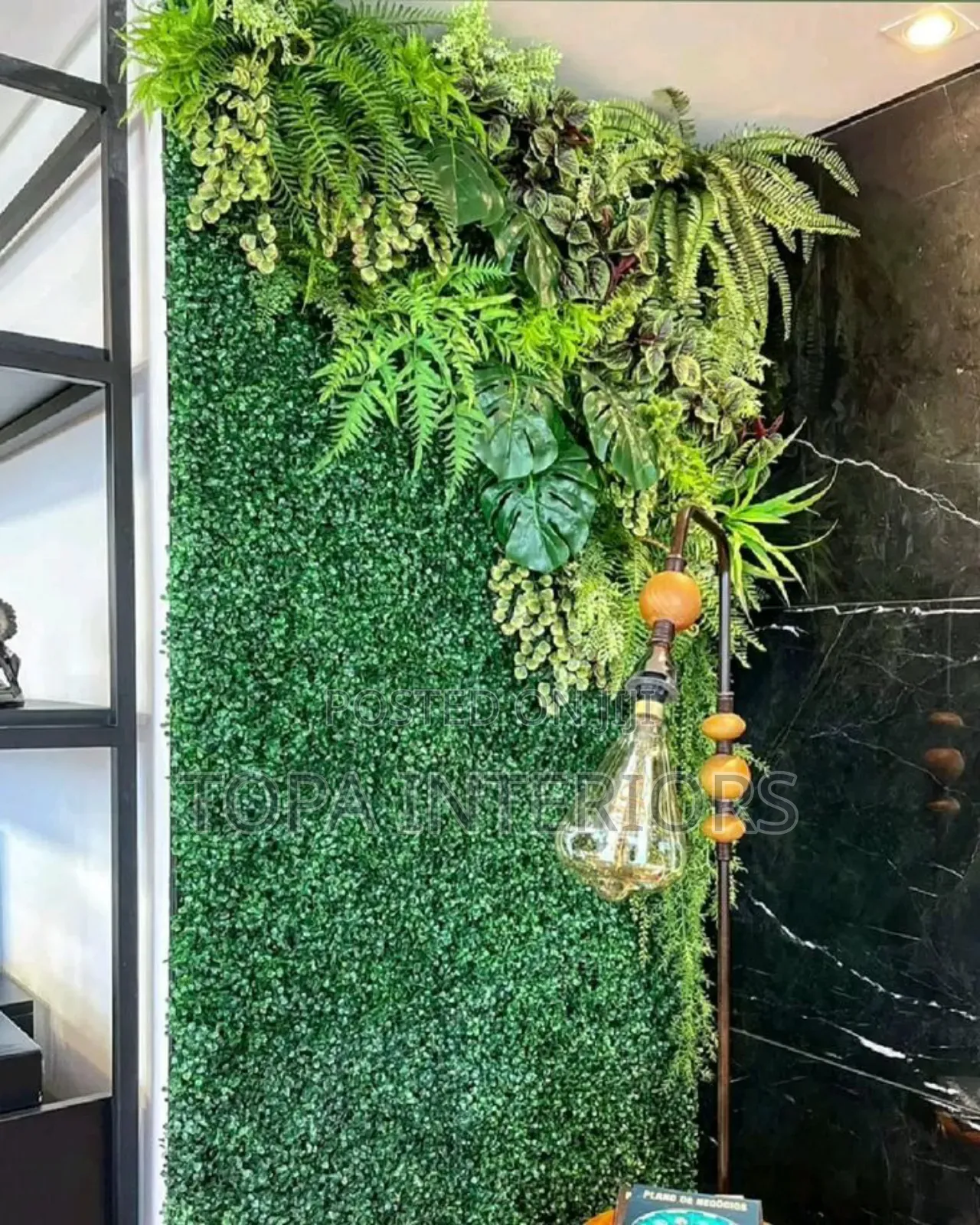 Background Wall Decoration Artificial Green Boxwood Hedges