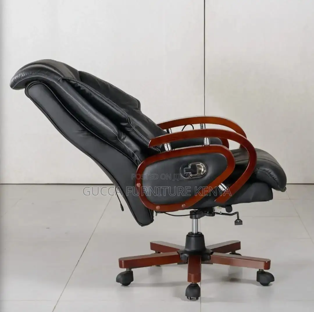 Office Chairs:PU Leather Director’S Reclining Boss Chair