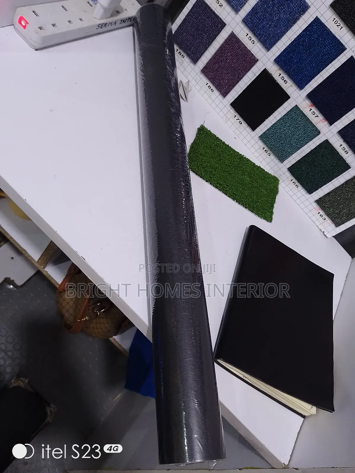 Black Matte Self Adhesive Contact Paper Available