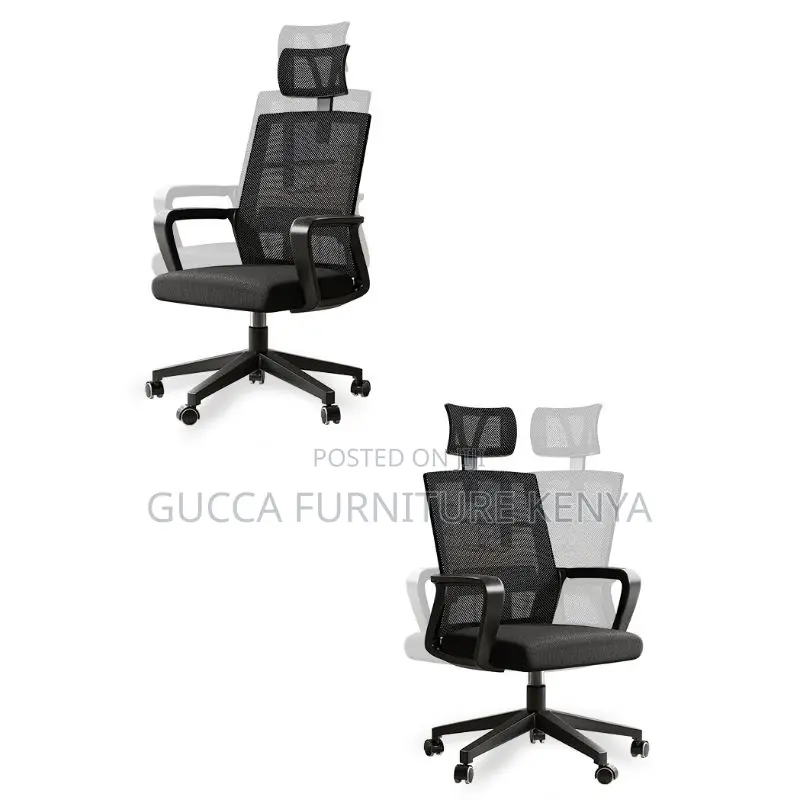 Office Chairs: High Back Mesh Back-Friendly Office Chair