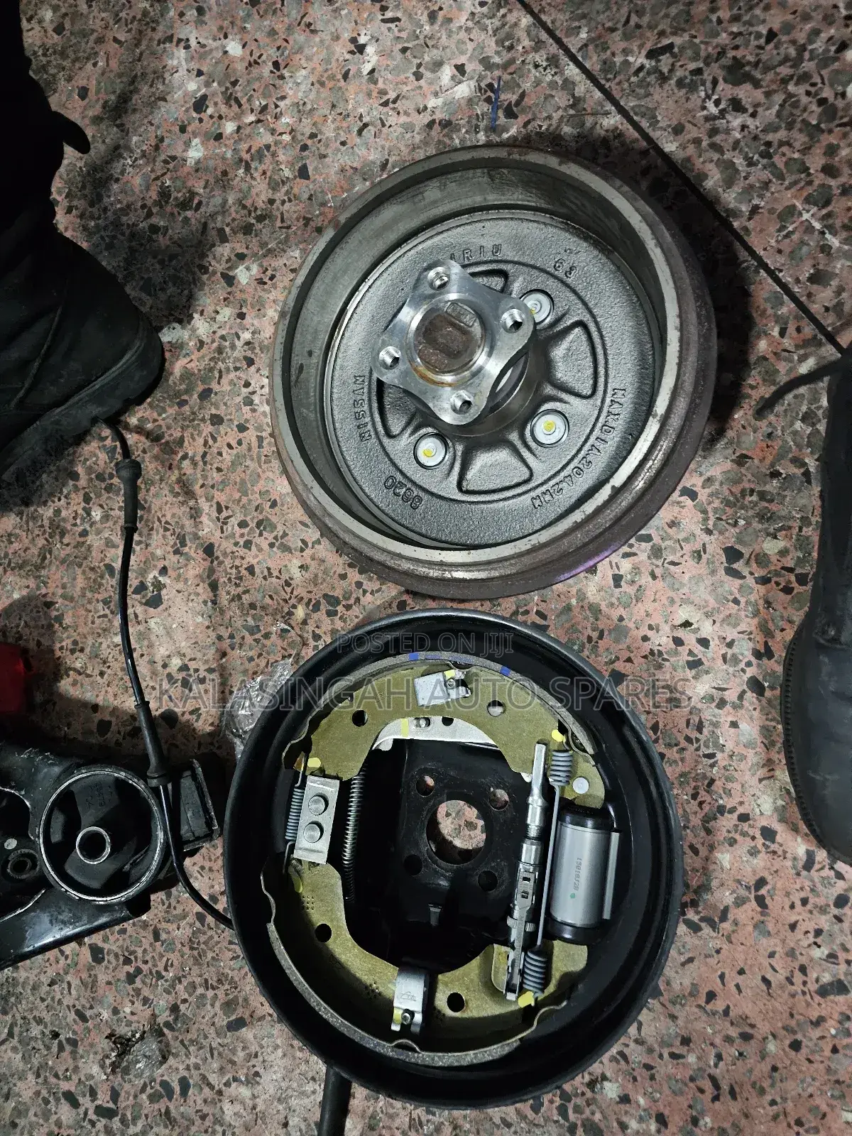 Nissan Note Rear Hub With Drum