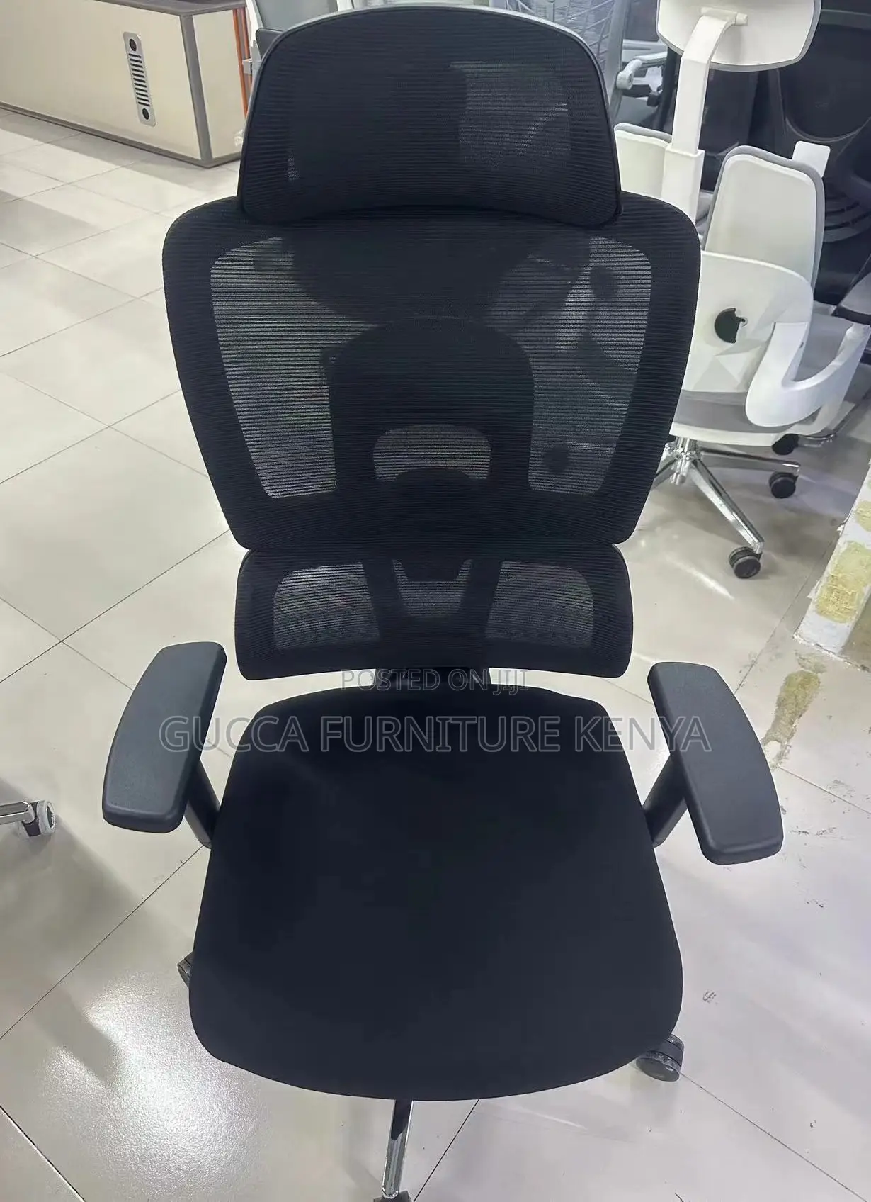 Office Chairs: Orthopedic Mesh Spinal Support Office Chair