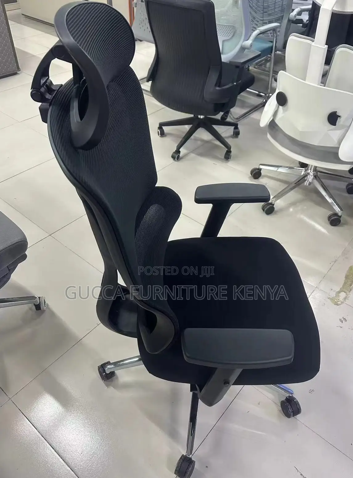 Office Chairs: Orthopedic Mesh Spinal Support Office Chair