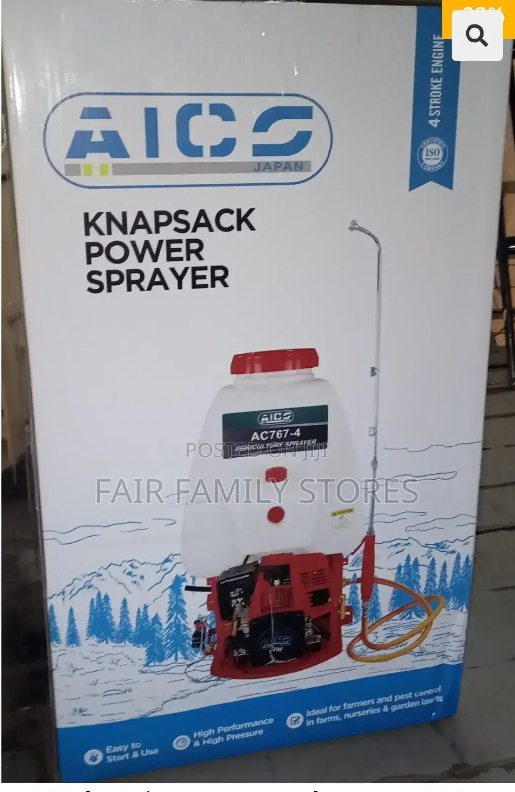 4 Stroke Aico Knapsack Sprayer 25L
