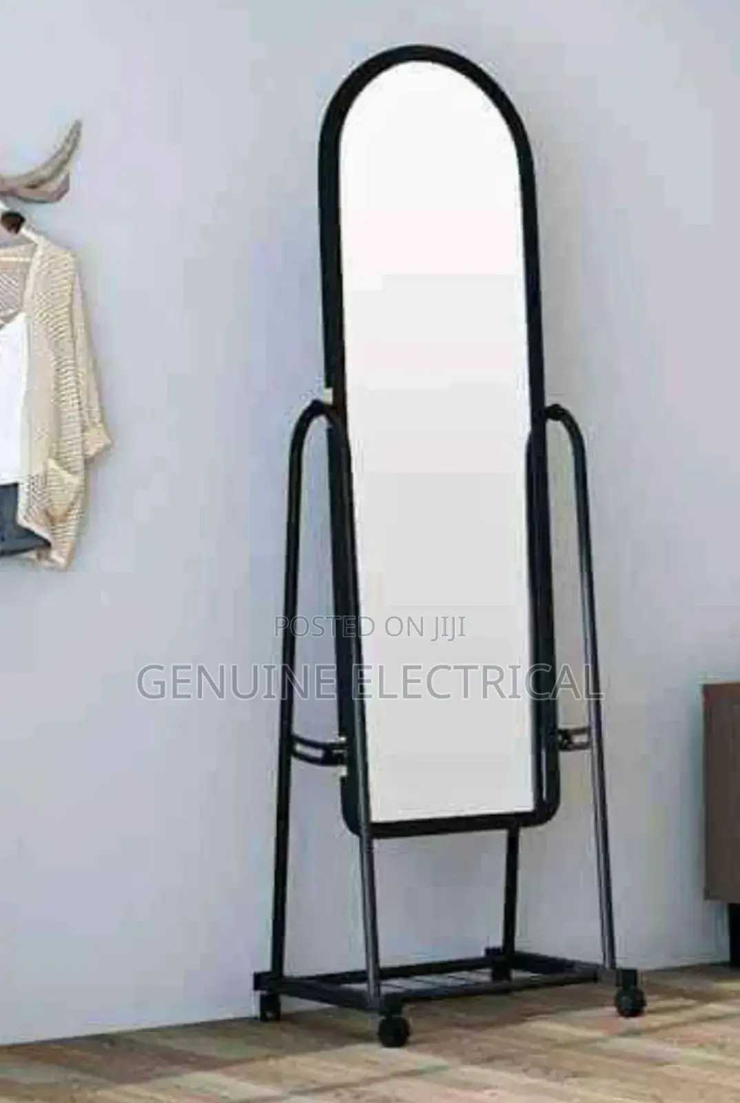 Standing Upper Curved Shape Full Length Dressing Mirror