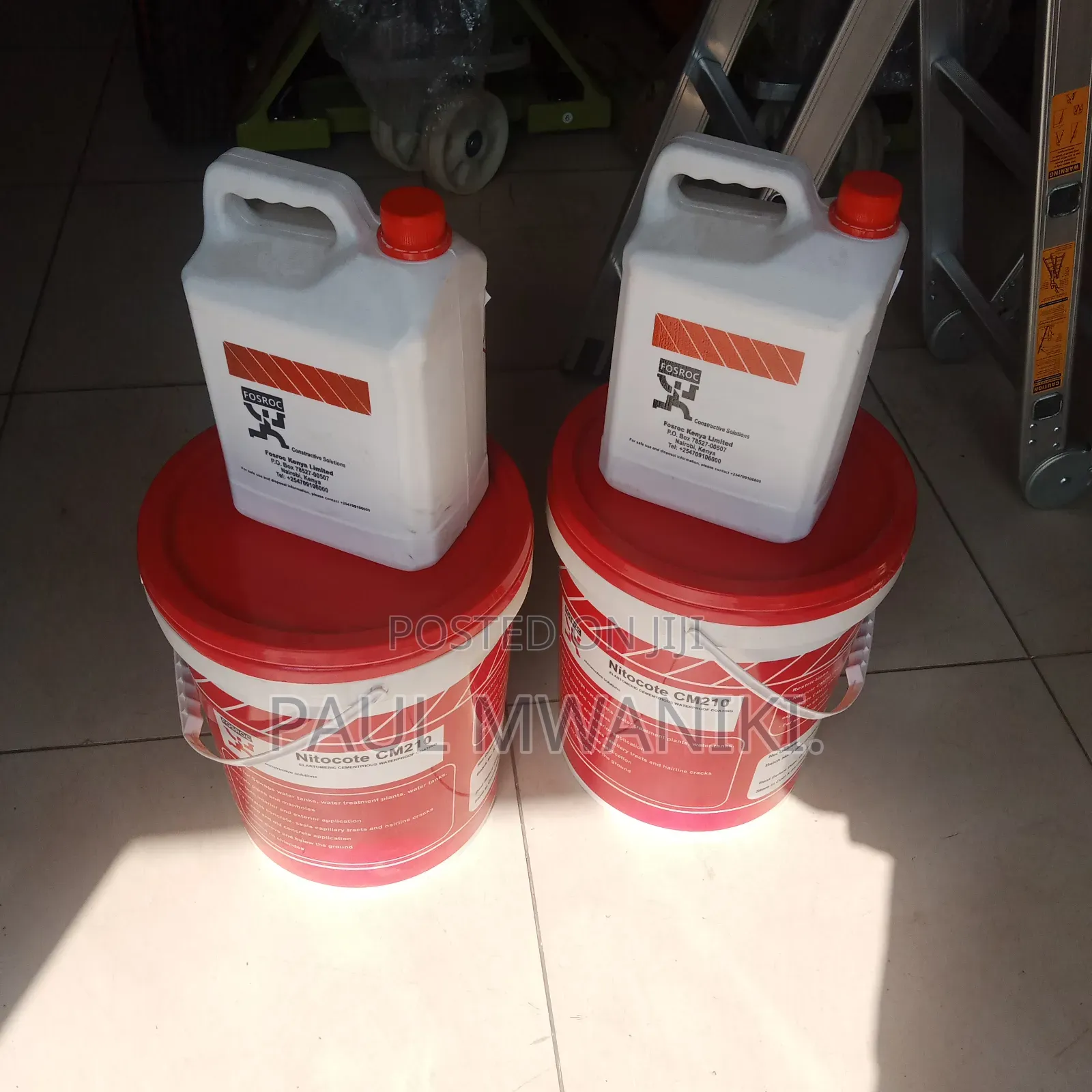 Fosroc Nitocote CM210 Elastometric Cementious Waterproof