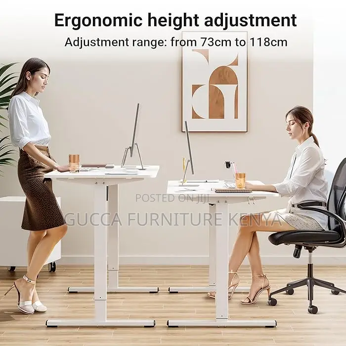 Office Tables: 140cm Modern Electric Lifting Gaming Desk