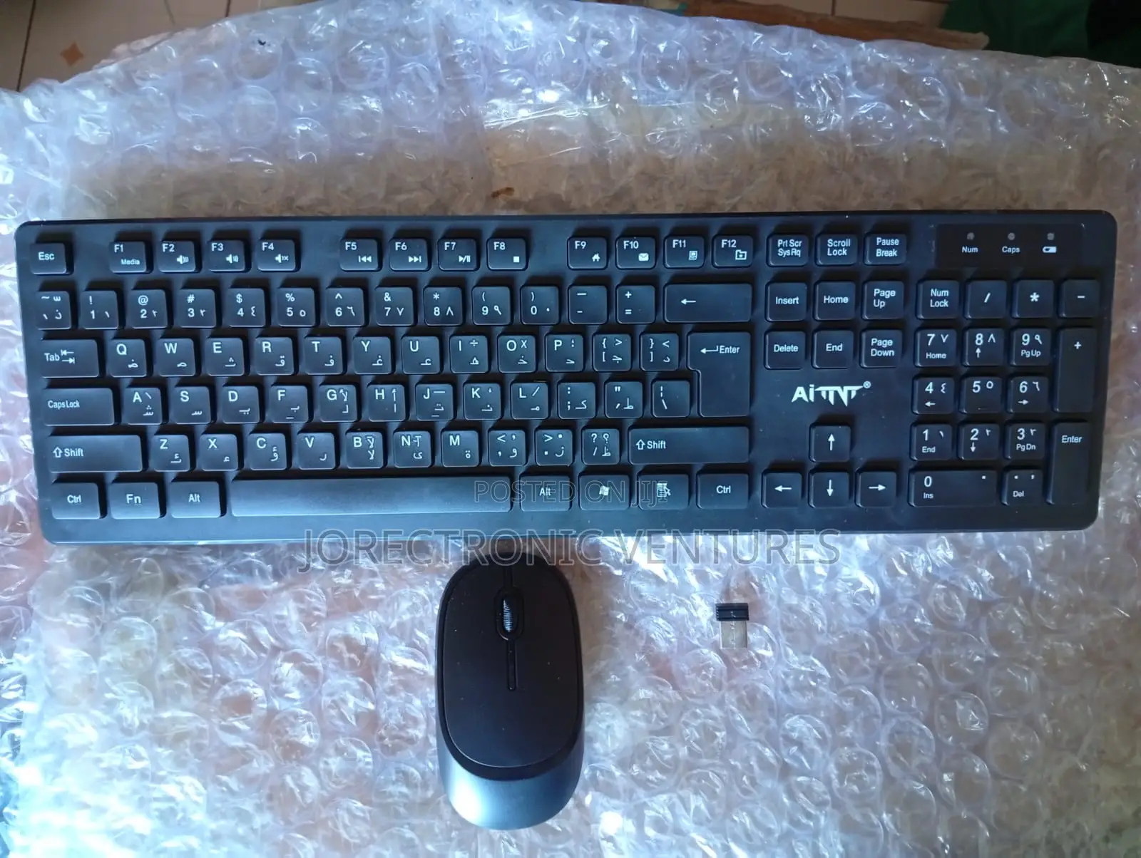 Wireless Keyboard and Mouse Combo