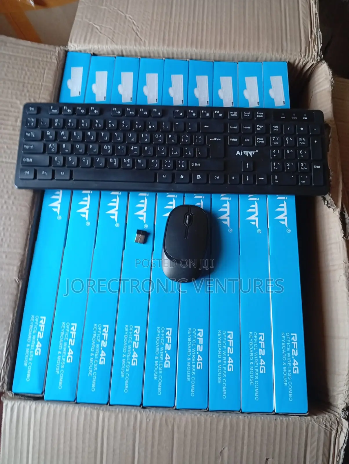 Wireless Keyboard and Mouse Combo