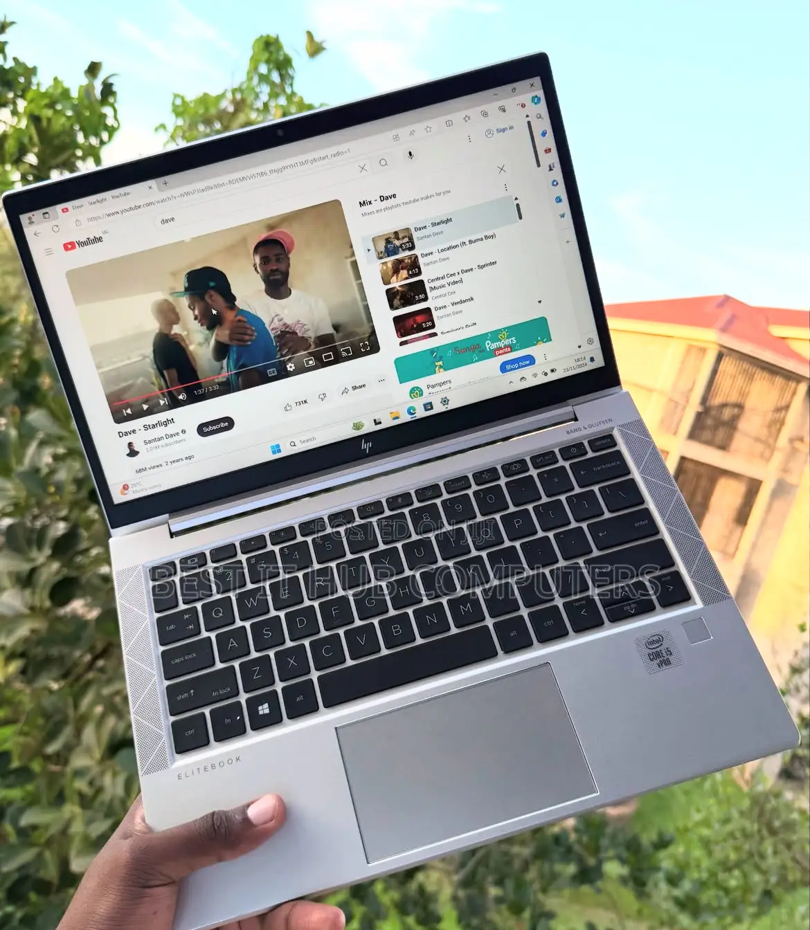 Laptop HP EliteBook 840 G7 16GB Intel Core i7 SSD 512GB