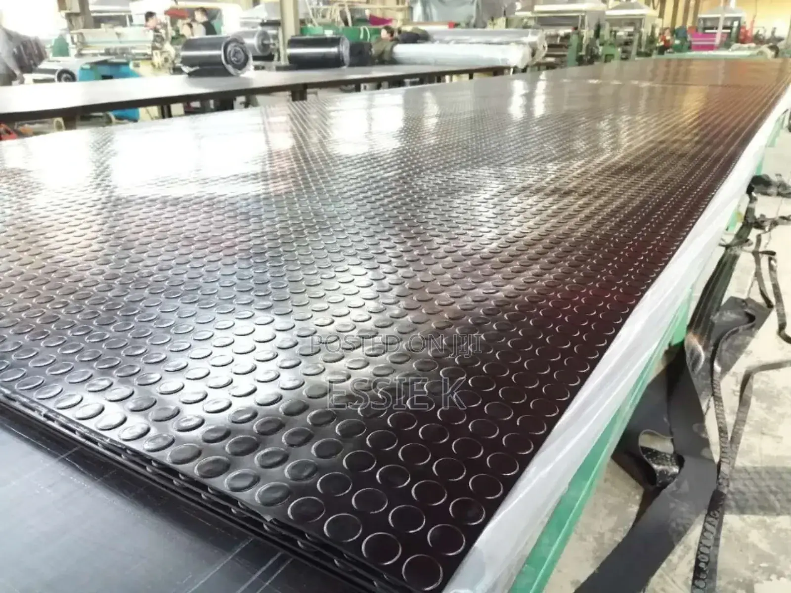 Coin Pattern Rubber Mat 1.2mtrs ×10mtrs