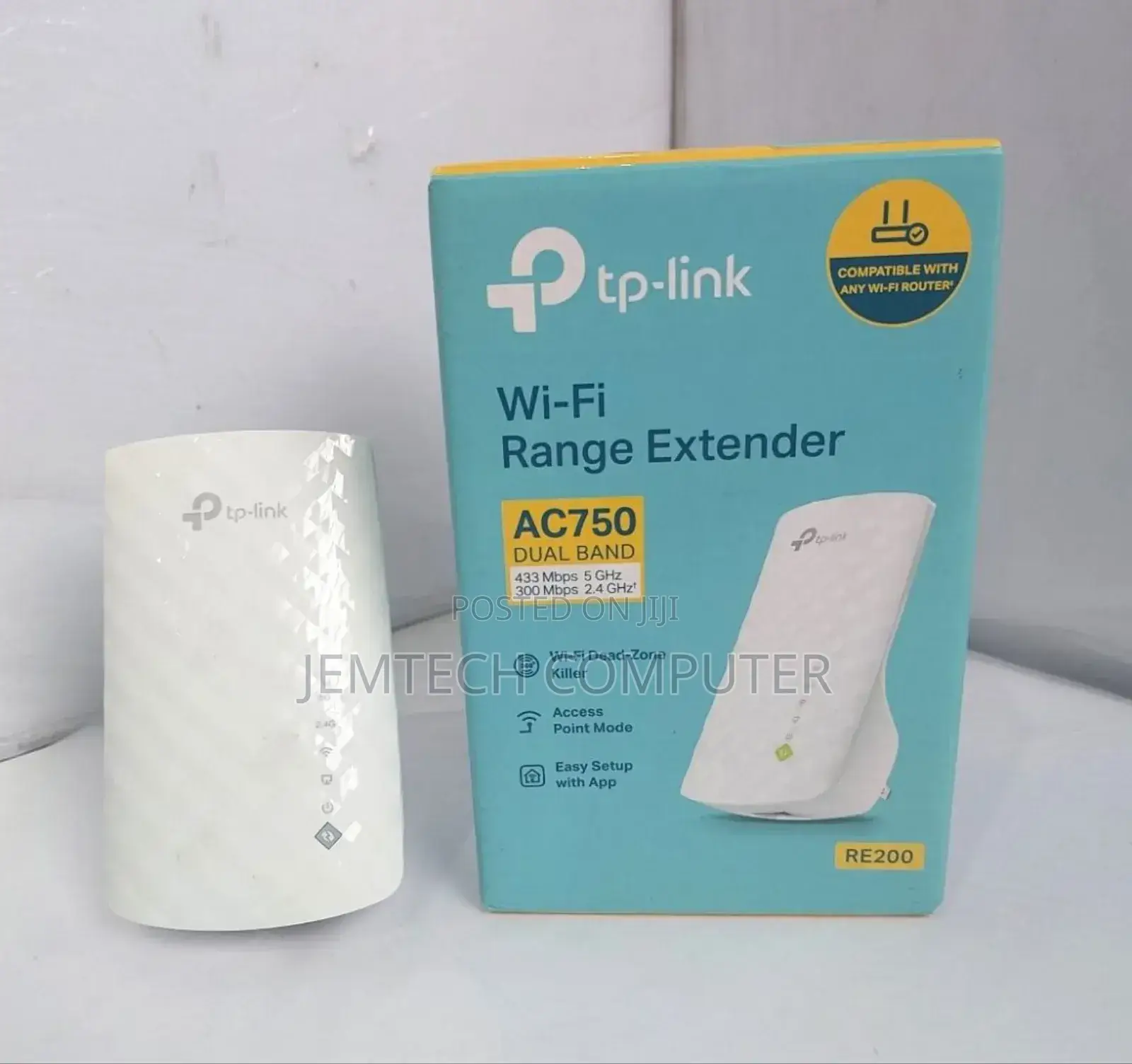 Tp-Link TL-RE200 AC750 Dual Band 750mbps 5ghz Range Extender