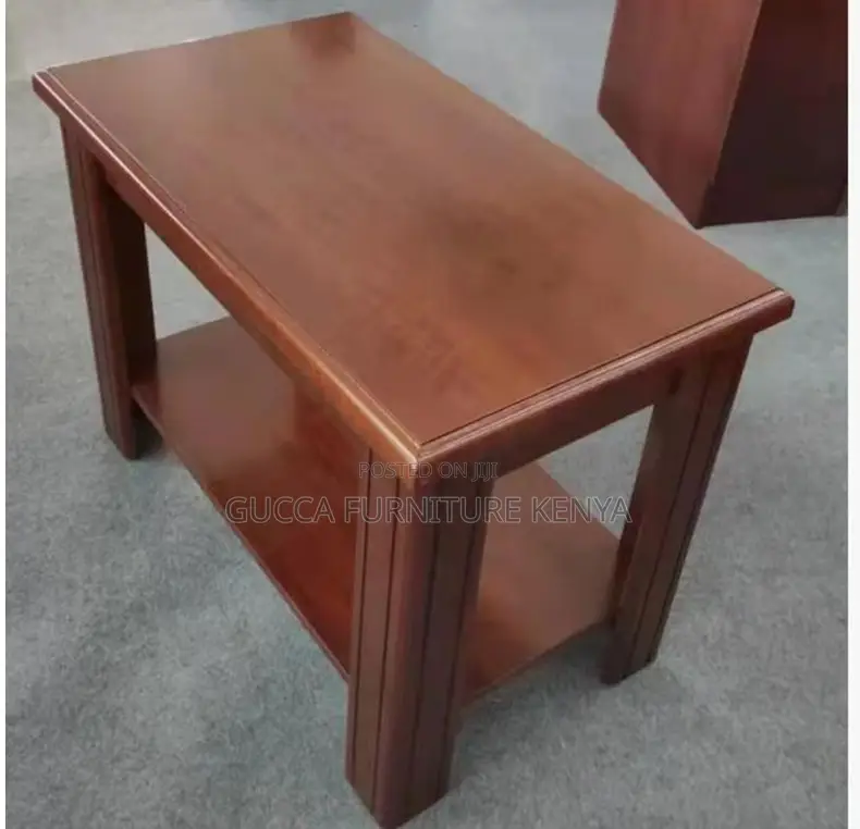 Coffee Tables:120cm Reception Mahogany Coffee Table