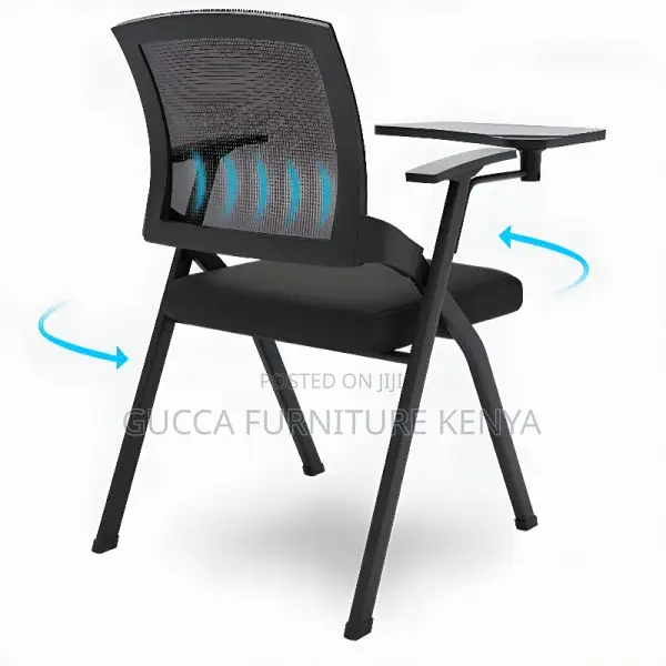 Office Chairs: Foldable Upholstered Conference Style Seating