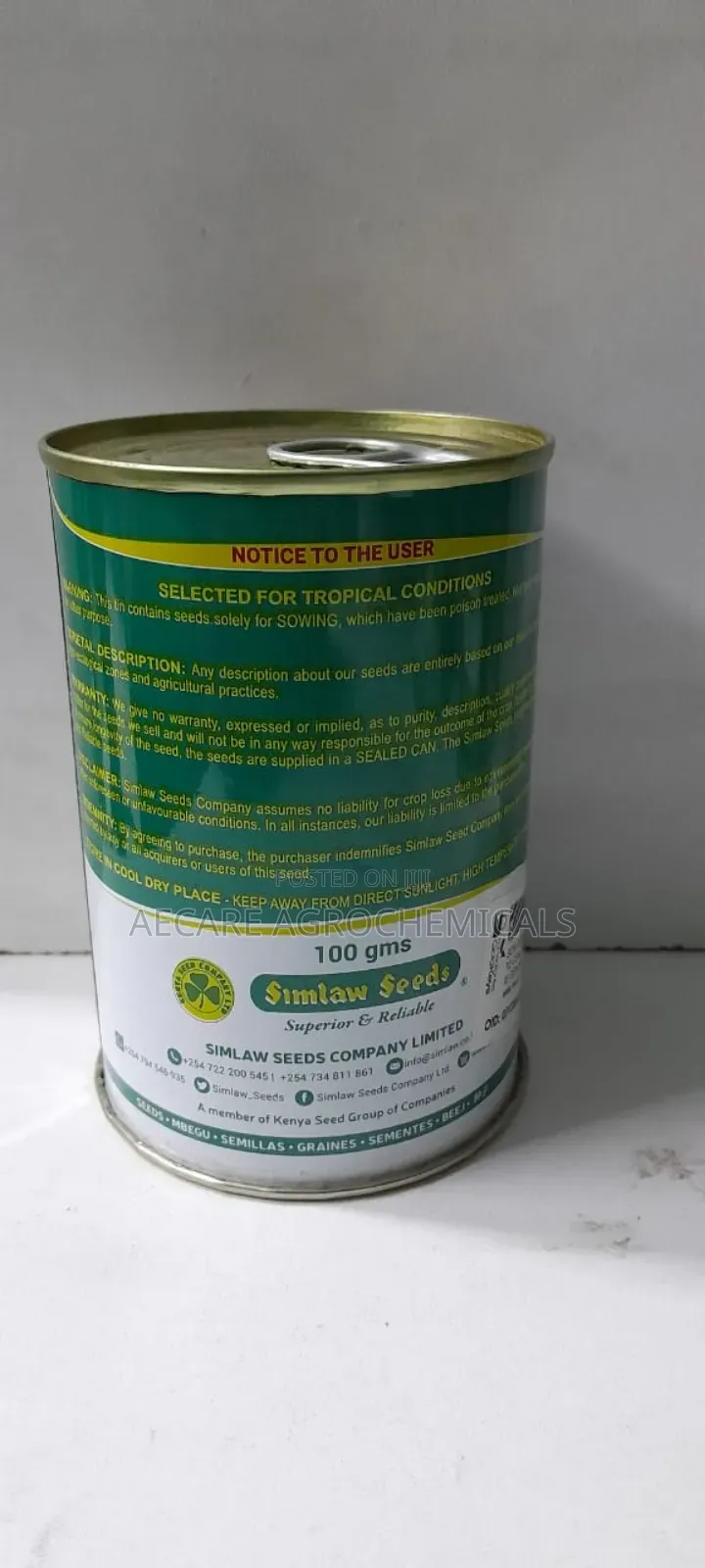 Bermuda Lawn Grass (Simlaw Seeds) 100g, 250g, And 500g
