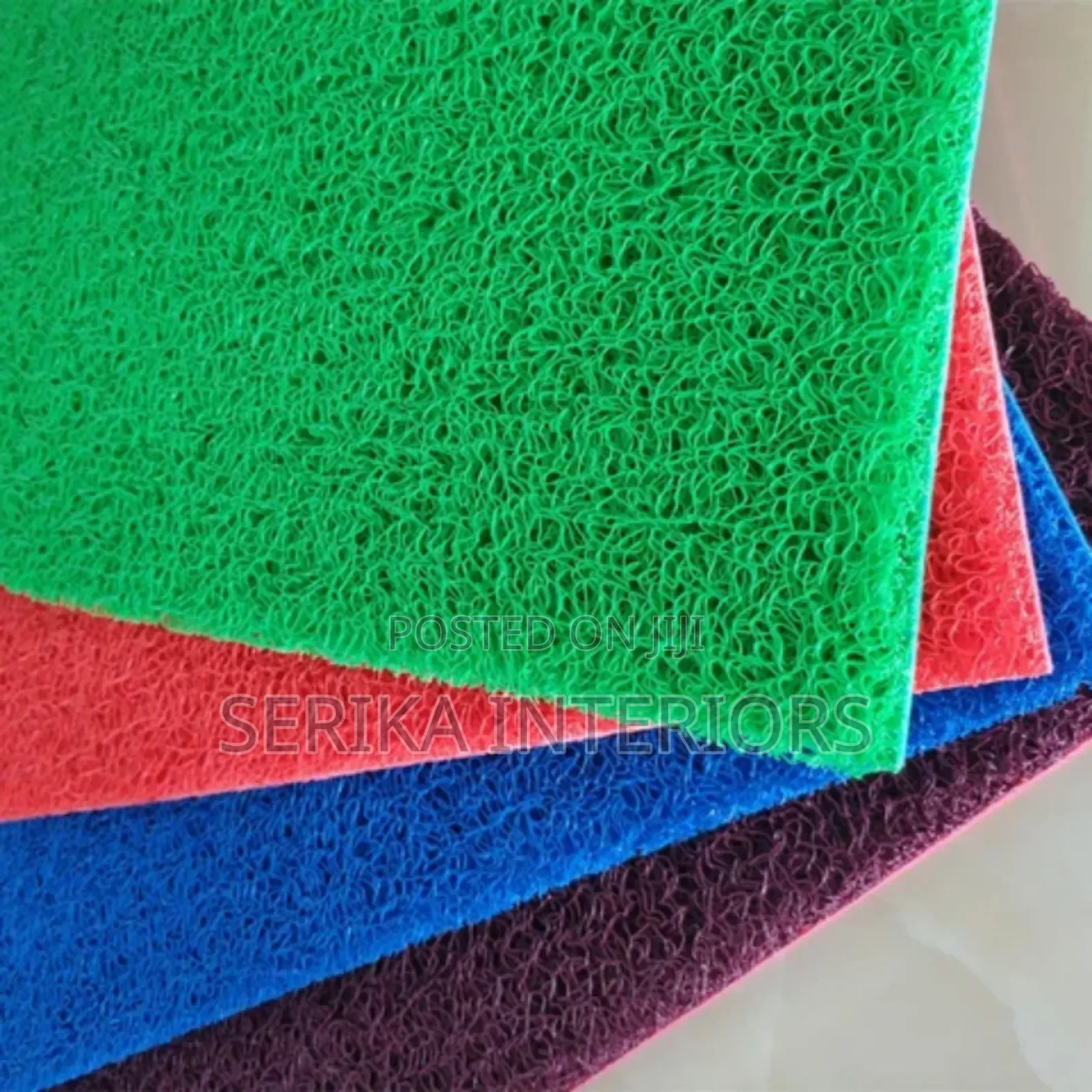 Green Anti Slip Mats Bathroom Mats