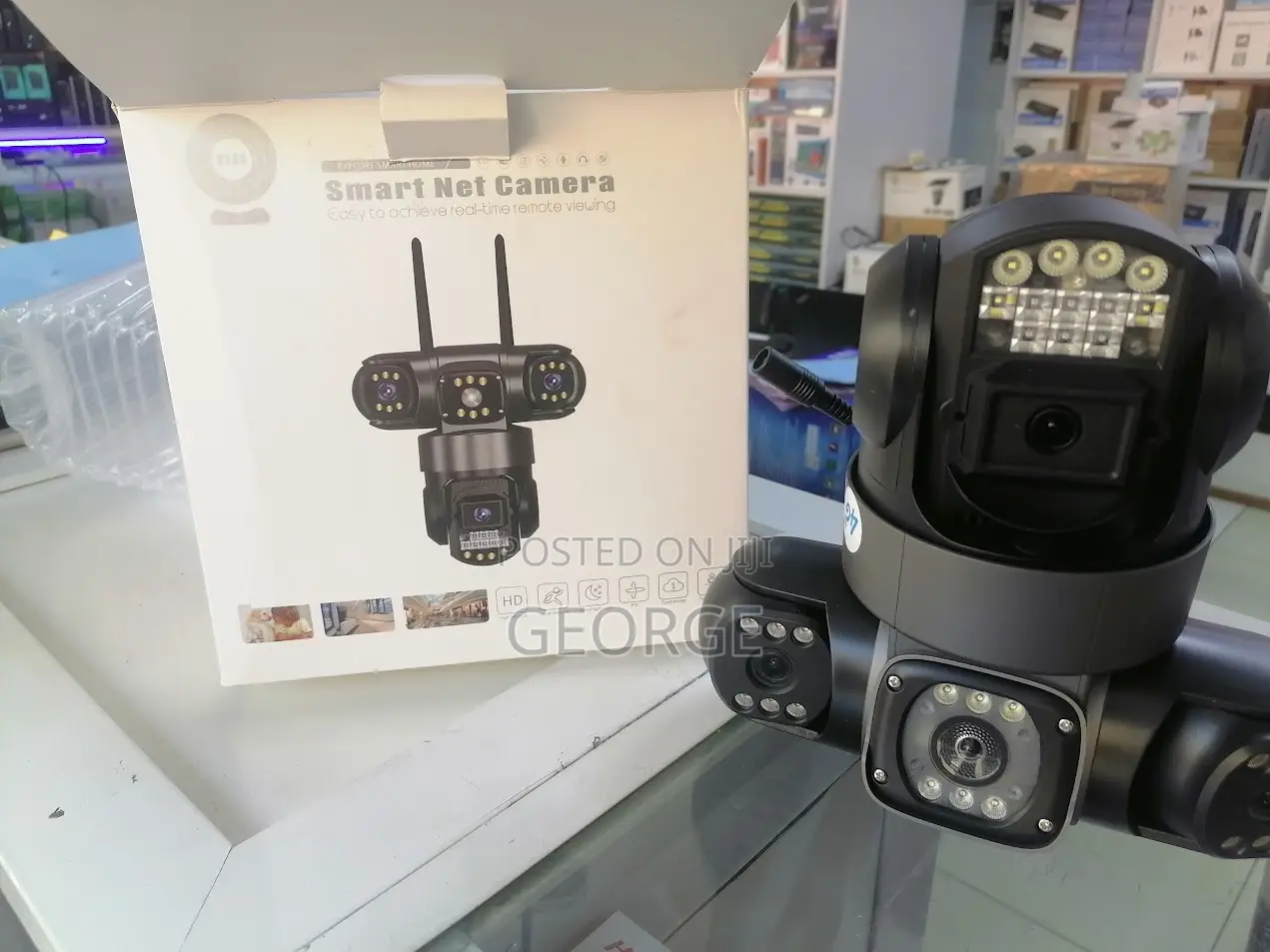 Powered V380 PTZ Smart Cameratriple Lens V380 4G